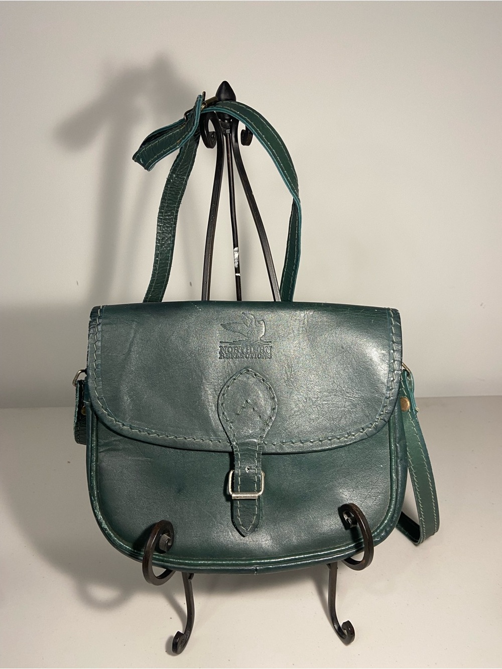 VTG Northern Reflection Leather Crossbody